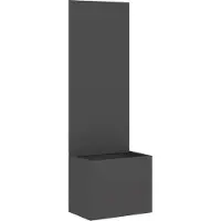 vidaXL Bâche pare-vue pour jardin Noir 50 x 32 x 150 cm