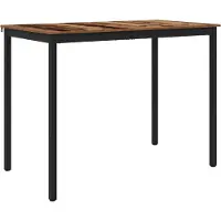 vidaXL Table haute en bois composite