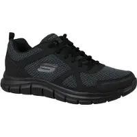 SKECHERS Slip on 'Bucolo' noir / noir chiné