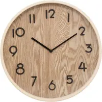 Atmosphera Ivana Horloge murale, cadran minimaliste, 28 cm