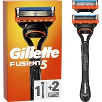 Gillette Rasoir Fusion5 Manual Avec Recharges, 3 Pz 1 unité