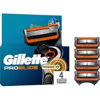 Gillette ProGlide Power - Lames de rasoir - Lot de 4
