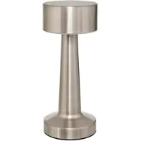 Atmosphera Lampe d'extérieur en métal, HALTO, 21 cm, argent