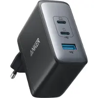 Anker 736 (Nano II) - Adaptateur secteur - 100 Watt - 2.1 A - IQ 3.0 - 3 ports de sortie (USB, 2 x USB-C)