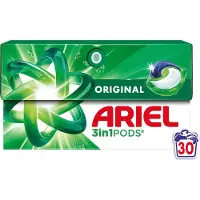 Ariel Original Lot de 30 capsules de lessive 3-en-1
