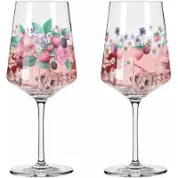 Ritzenhoff 6x Soin d'été Sprizz F25 2 bouteilles, Verres à cocktail, Multicolore