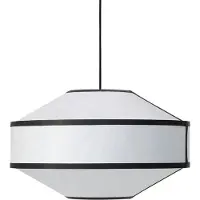 New Works Kite Suspension White & Black | Ø55cm