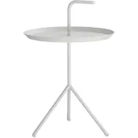 HAY DLM Portable Table d'Appoint White | Ø 38 cm x H 56 cm