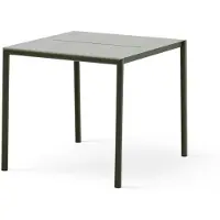 New Works May Table d'extérieur 85 x 85 cm | Dark Green