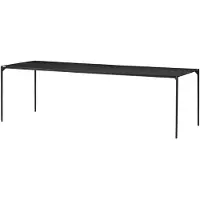 AYTM Novo Table de Salle à Manger Extérieure Black | 240 x 90 cm