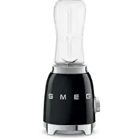 Smeg Mini blender 0.6l 300w noir - - PBF00BLEU - années 50