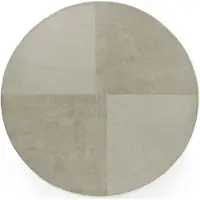 Normann Copenhagen Tapis plat Ø280cm gris chaud
