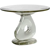 Ferm Living Damo Centre de table en verre Clear | Ø 30 cm
