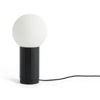 HAY Lampe de Table , TURN ON, dimmable, Noir, Salon / séjour, Verre, Moderne