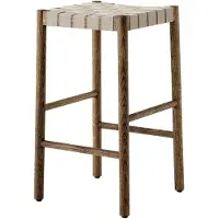 &tradition Betty TK7 Tabouret de Bar Smoked Oiled Oak | Natural Webbing