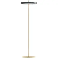 UMAGE Lampadaire , Asteria Floor, dimmable, Noir, Salon / séjour, Métal, Design