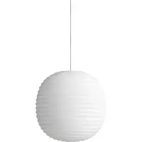 New Works Suspension , Lantern Small, dimmable, Blanc, Salon / séjour, Verre, Design