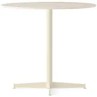Audo Copenhagen Nook Table à Manger Ø80 cm | Ivory | Ceramic Sand