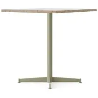 Audo Copenhagen Nook Table à Manger 70 x 60 cm | Olive | Kunis Breccia Stone