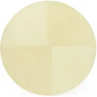 Normann Copenhagen Tapis plat Ø280cm jaune clair