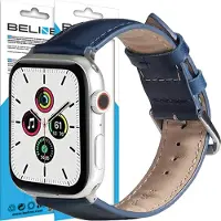 Beline Apple Watch Strap Cuir 42/44/45/49Mm Bleu /Blue