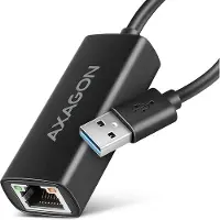 Axagon Adaptateur USB-A vers Gigabit Ethernet - - ADE-AR - Plug and Play - 1 port Ethernet - Noir