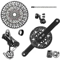 Sram Groupe De Composants De Vélo Xx T-type Eagle E-mtb Brose Transmission Axs