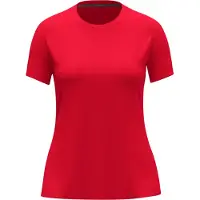 Jako T-shirt femme uni - 6105D, Couleur:rouge, Taille:XL (46/48)