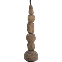 Light & Living - lampadaire - Marree - marron - papier - luminaire individuel - E27 - 8216083