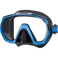Tusa Freedom ELITE - Masque mono-verre avec grand champ de vision, couleur:noir/bleu