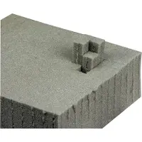 SHOWGEAR Cubed Foam 50 mm Platte : 1,2m x 0,6m, 5cm