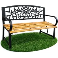 Akord Table De Jardin Reo Noire 118X51X87