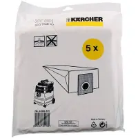 Kärcher nt 351 6.906-101 lot de 5 sachets filtres en papier
