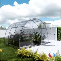BAUMERA Serre KLASIKA EASY 3x2m (6m2) avec polycarbonate de 6 mm (cadre en tube carré)