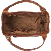 The Chesterfield Brand Cuir sac à épaule bandoulière sac à main Tenara Leather Shoulderbag Cognac brun