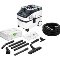 Festool CT 15 CLEANTEC aspirateur mobile 1200 watts 15 L ( 578327 ) + 7 pcs. kit de nettoyage Standard ( 577257 )