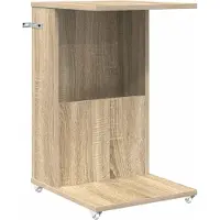 vidaXL Table D'appoint Chêne Sonoma 40 X 35 X 60 Cm Bois D'ingénierie