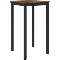 vidaXL Table haute en bois composite