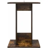 vidaXL Table d'appoint Chêne fumé 45 x 40 x 62,5 cm Bois d'ingénierie