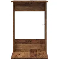 vidaXL Table d'appoint Bois ancien 40 x 38 x 62,5 cm Bois d'ingénierie