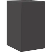 vidaXL Cabinet de Dossier Noir 44 x 50 x 106.5 cm Acier Laminé à Froid
