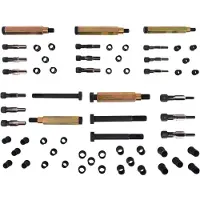 vidaXL Kit de réparation du filetage des bougies de préchauffage 63 pcs. M8 M9 M10 M12