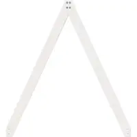 vidaXL Toit pour lit d'enfant Blanc 199x80,5x88 cm Pin massif
