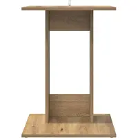 vidaXL Table d'appoint Chêne artisanal 45 x 40 x 62,5 cm