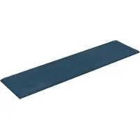 vidaXL Têtes de brosse pour aspirateur, 12 pièces, bleu, velours