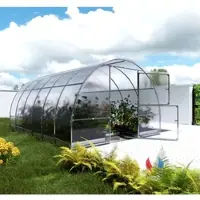 BAUMERA Serre KLASIKA EASY 3x4m (12m2) avec polycarbonate de 6mm (cadre en tube carré)