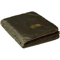 The North Face - Couverture de camping - Wawona Fuzzy Blanket New Taupe Green - Kaki