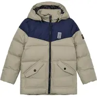Lego Wear Doudoune - LWJebel 733 - Beige/Bleu - - 10 ans (140) - Doudoune