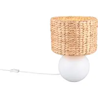 TRIO Lampe de table Vina Ø 28cm - avec capuche en corde