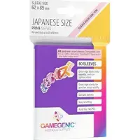 GameGenic - Protège-cartes PRIME, format japonais, couleur violet (60 pièces)